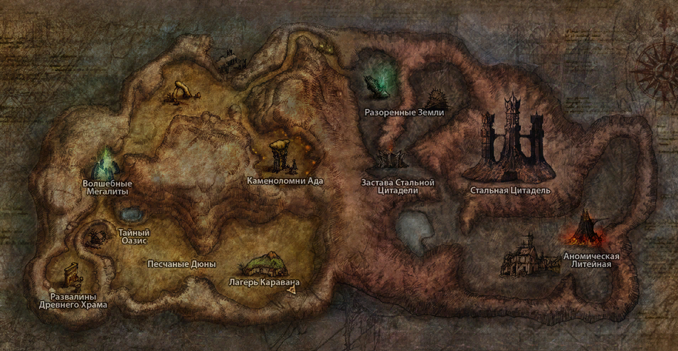 Hellbound Island map